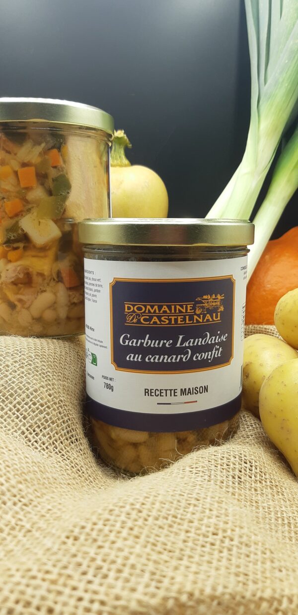 Garbure landaise au confit de canard